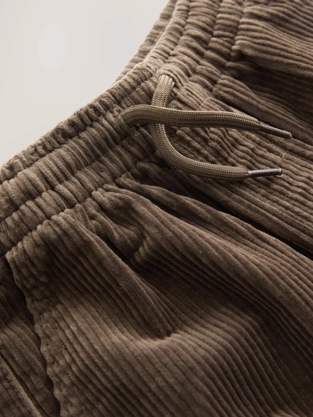 Online Next Wide Fit Corduroy Pull On Trousers (3-16yrs) Brown