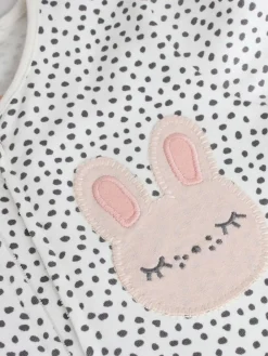 Clearance Next Brown/Cream 5 Pack Two Way Zip Baby Sleepsuits (0mths-2yrs)