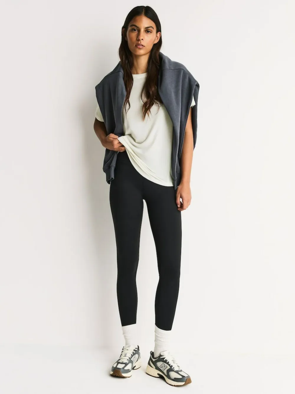 Sale Next Brown/Cream Active Crew Neck Short Sleeve T-Shirts 2 Pack