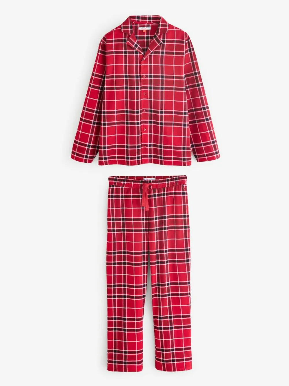 Sale Society 8 Bump It Up Maternity Red Mens Flannel Pyjamas
