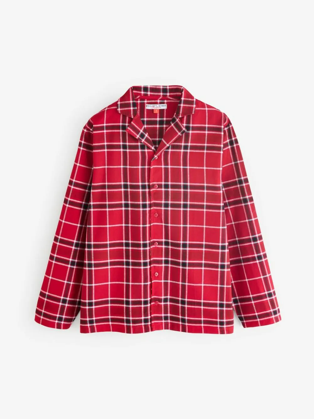 Sale Society 8 Bump It Up Maternity Red Mens Flannel Pyjamas