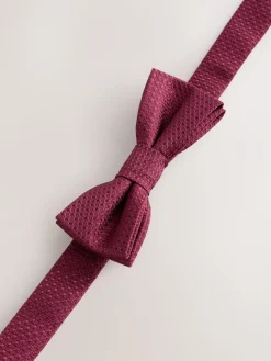 Next Burgundy Bow Tie (3-16yrs)^BOY Occasionwear