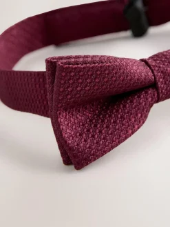 Next Burgundy Bow Tie (3-16yrs)^BOY Occasionwear