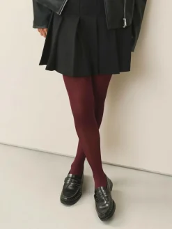 Best Next 40 Denier Tights 1 Pack Burgundy Red