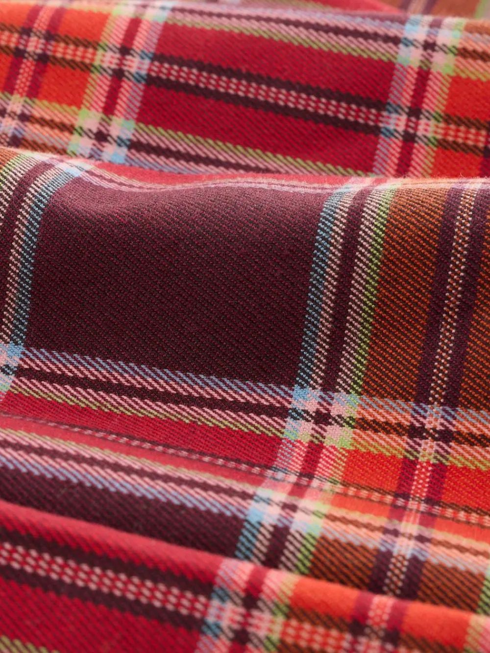 Clearance Next Burgundy Red Check Skort and Tights Set (3mths-7yrs)