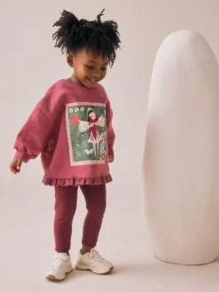 Next Frill Hem Sweatshirt & Leggings Set (3mths-7yrs)^ Sets & Coords|Sweatshirts & Hoodies