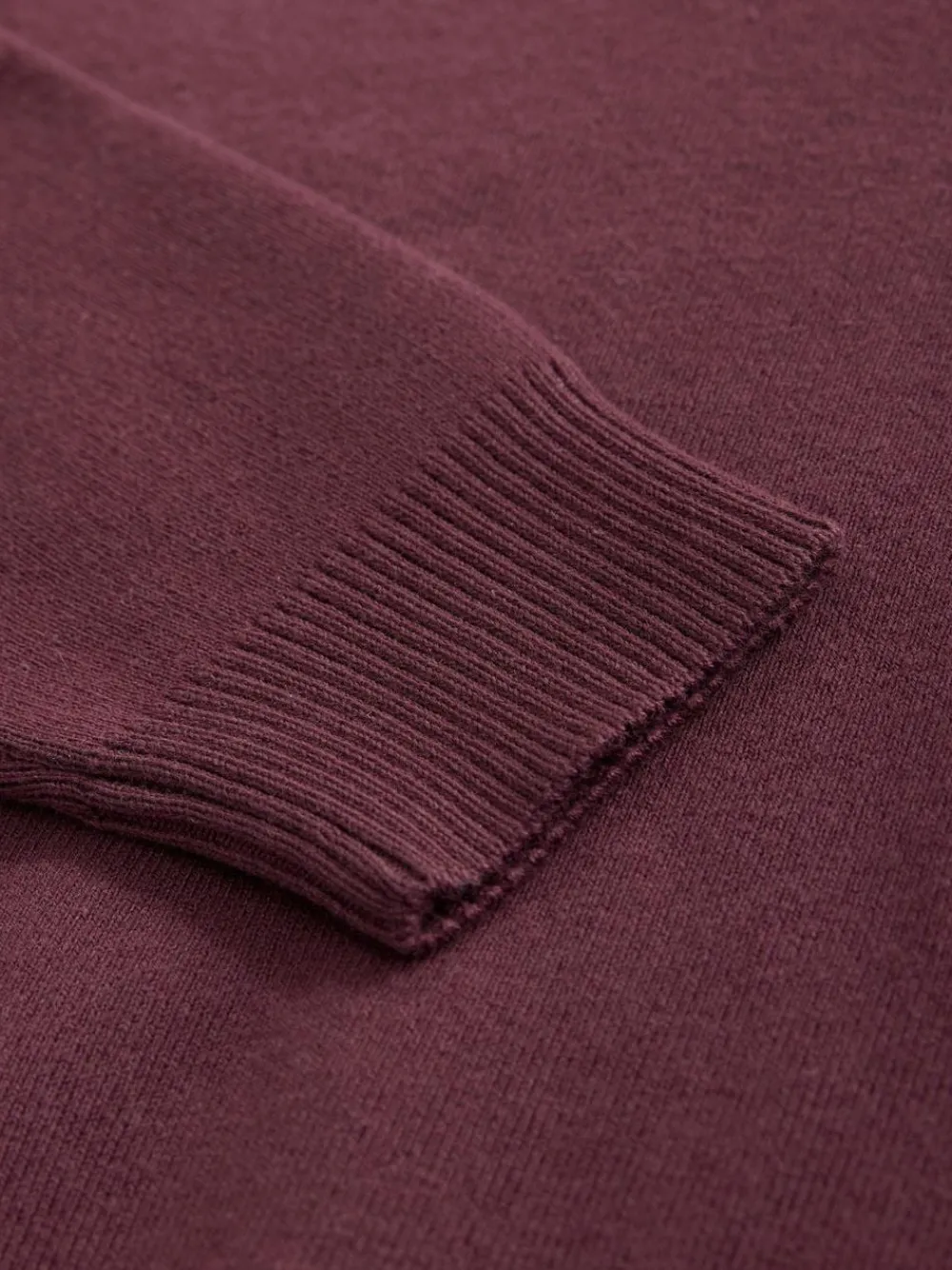 Next Burgundy Red Knitted V-Neck School Jumper (3-16yrs)^BOY Knitwear & Sweaters|Knitwear