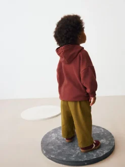 Next Burgundy Red Long Sleeve Printed Hoodie (3mths-7yrs)^BOY Sweatshirts & Hoodies|Sweatshirts & Hoodies