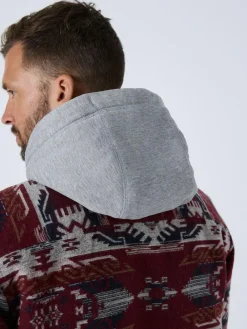 Next Burgundy Red Navajo Style Shacket^ Coats & Jackets|Coats & Jackets