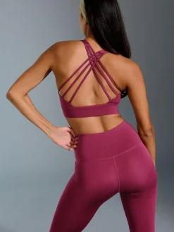 New Next Burgundy Red Power Active Sports Leggings