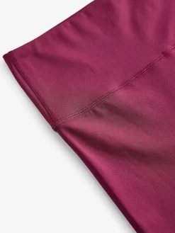 New Next Burgundy Red Power Active Sports Leggings