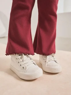 Next Burgundy Red Rib Flare Leggings (3mths-7yrs)^ Pants & Leggings|Pants & Leggings