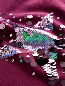 Next Burgundy Red Sequin Star Jumper Dress (3-16yrs)^ Knitwear & Sweaters|Knitwear