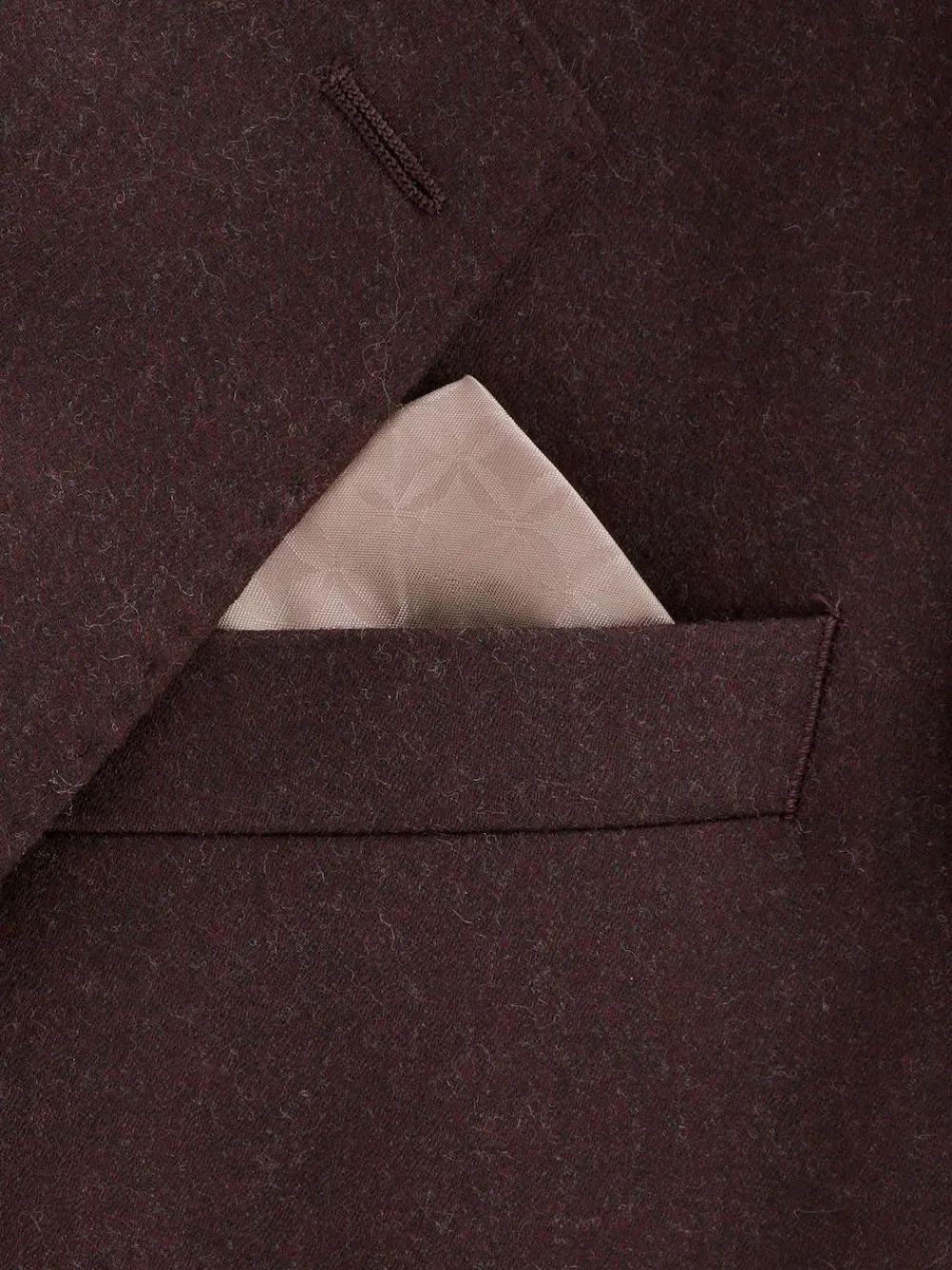 Discount Next Slim Fit Signature Zignone Italian Wool Cashmere Blend Flannel Suit Jacket Burgundy Red