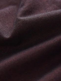 New Next Burgundy Red Soft Touch Oxford Long Sleeve Shirt