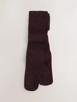 Next Burgundy Red Sparkle Tights^ Socks & Tights|Socks & Tights