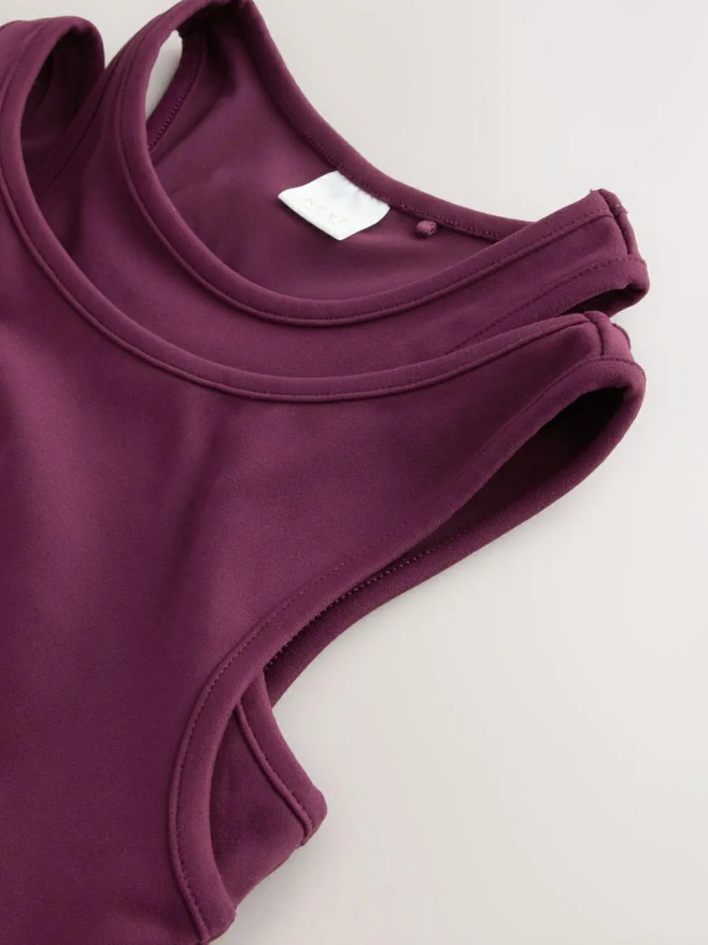 Next Burgundy Red Sports Crop Top (5-16yrs)^ Bras & Crop Tops