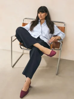 Next Standard/Wide Fit Standard Chisel Toe Block Courts^Women Wide Fit & Extra Wide Fit|Heels