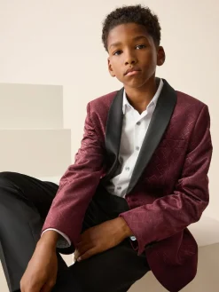 Next Textured Velvet Blazer (3-16yrs)^BOY Occasionwear|Suits & Vest