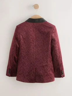 Next Textured Velvet Blazer (3-16yrs)^BOY Occasionwear|Suits & Vest