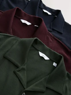 Next Short Sleeve Pique Shirts 3 Pack^ Shirts