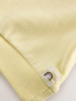 Clearance Next Butter Yellow Crew Neck Sweatshirt (3mths-7yrs)