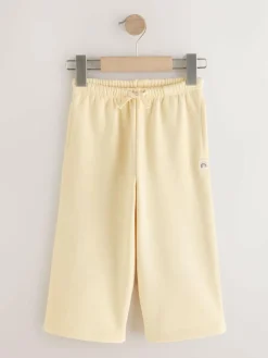 Next Butter Yellow Wide Leg Sweat Joggers (3mths-7yrs)^ Pants & Leggings|Jeans & Joggers
