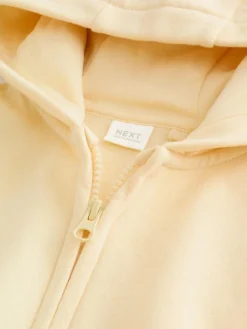 Next Butter Yellow Zip Through Hoodie (3mths-7yrs)^ Nightwear|Sweatshirts & Hoodies