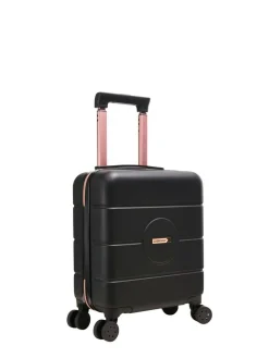 Discount Cabin Max Black Rose Anode 30L Underseat Hand Luggage Cabin Case for EasyJet 45x36x20cm