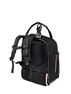 Discount Cabin Max Black Travel Hack 30L Hybrid Trolley 45cm Backpack