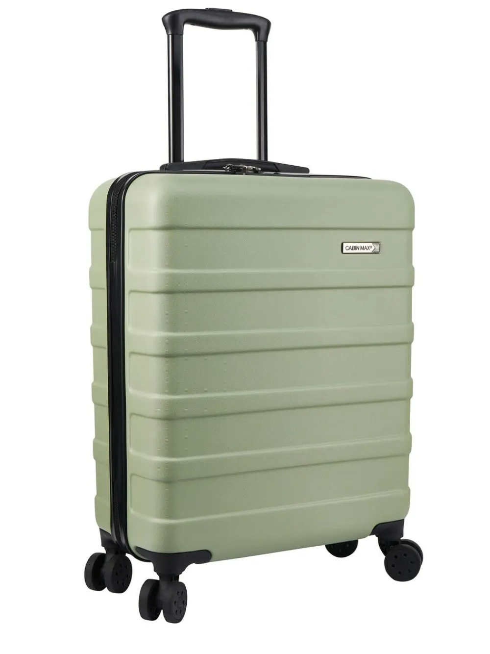 Cabin Max Bodo Green Anode 40L ABS Cabin Carry On Hand 55x40x20cm Luggage^Women Luggage