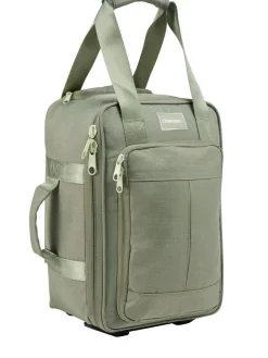 Clearance Cabin Max Narvik Stowaway 20L 40cm Trolley Bag Green