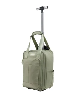 Clearance Cabin Max Narvik Stowaway 20L 40cm Trolley Bag Green