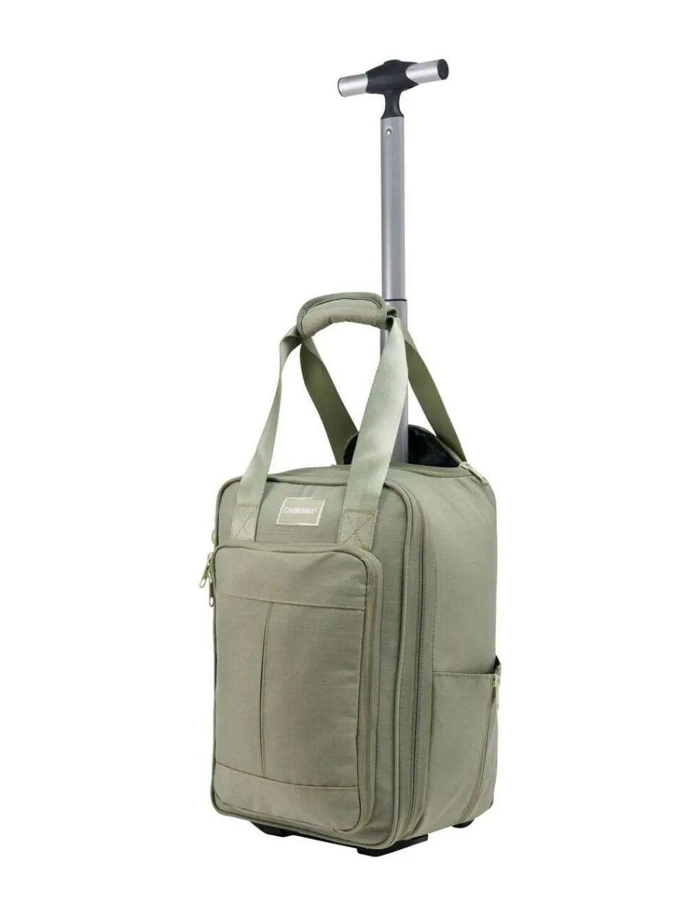 Clearance Cabin Max Narvik Stowaway 20L 40cm Trolley Bag Green