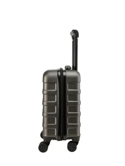 Cabin Max Grey Anode 30L Underseat Hand Luggage Cabin Case for EasyJet 45x36x20cm^Women Luggage