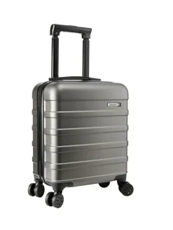Cabin Max Grey Anode 30L Underseat Hand Luggage Cabin Case for EasyJet 45x36x20cm^Women Luggage