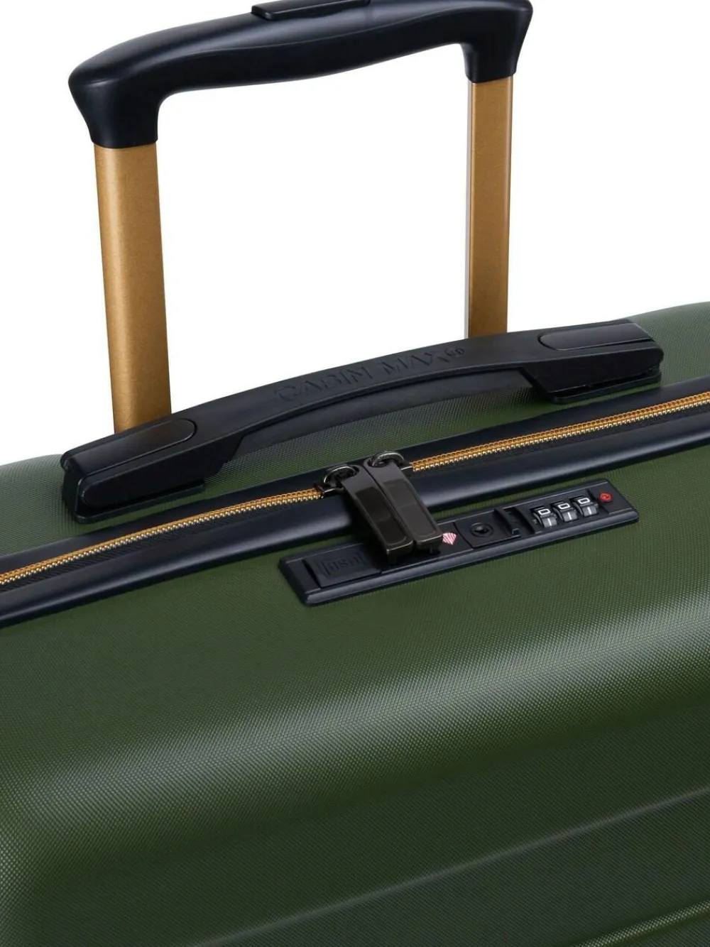 Sale Cabin Max Light Green Anode 40L ABS Cabin Carry On Hand 55x40x20cm Luggage