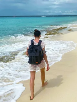 Cabin Max Navy Blue Memphis 24 Litre 40cm Travel Backpack^Women Luggage