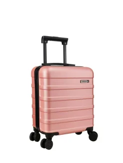 Cabin Max Rose Gold Anode 30L Underseat Hand Luggage Cabin Case for EasyJet 45x36x20cm^Women Luggage