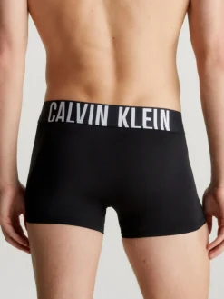 Calvin Klein Black 3 Pack Trunks Intense Power Micro^ Underwear|Underwear