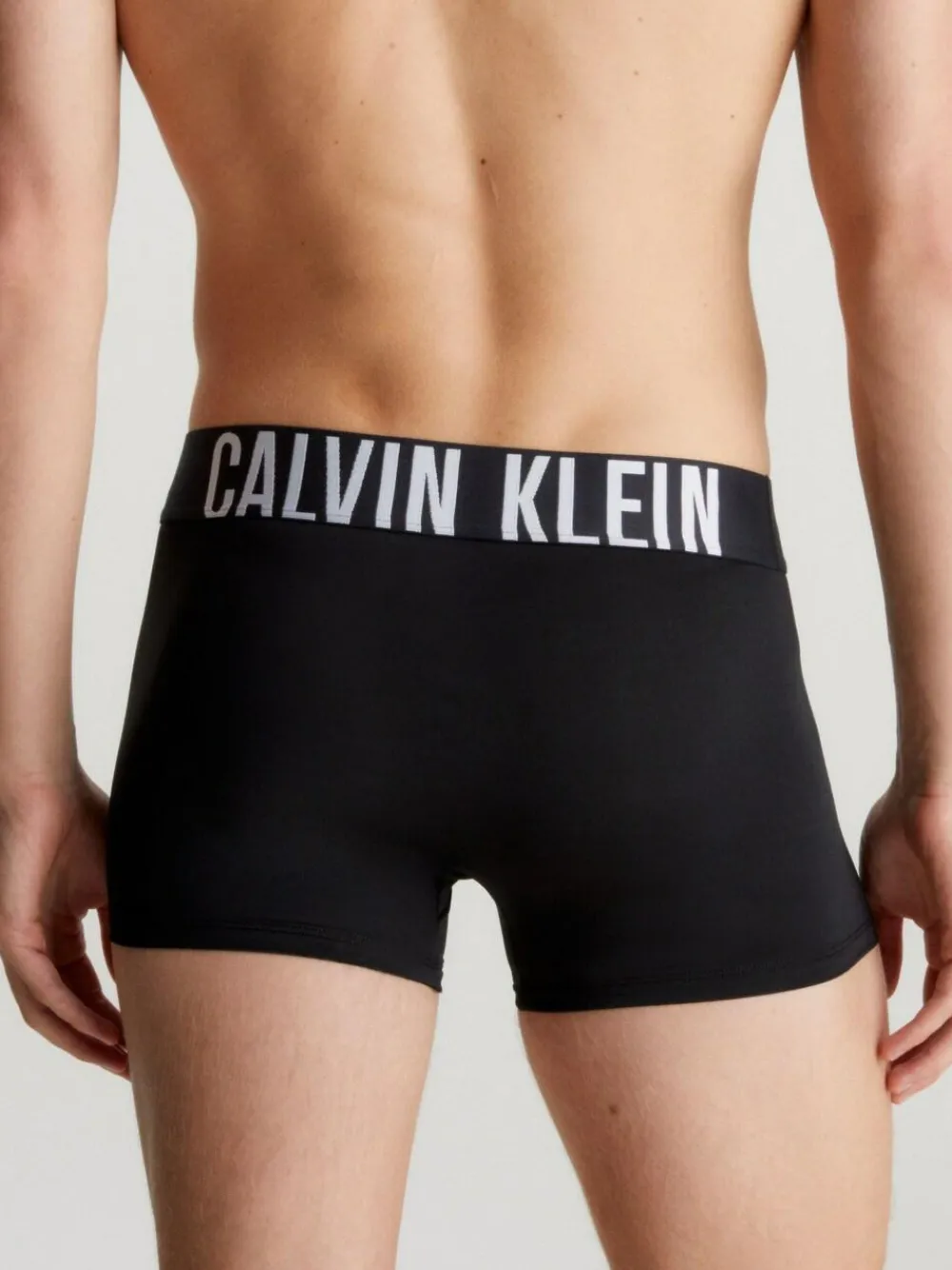 Calvin Klein Black 3 Pack Trunks Intense Power Micro^ Underwear|Underwear