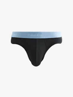 Calvin Klein Black Blue/Black Red/Black Pink Icon Cotton Stretch Boxers 3 Pack^ Underwear|Underwear