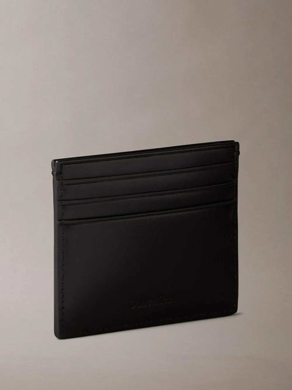 Discount Calvin Klein Black Logo Graphic Card Case