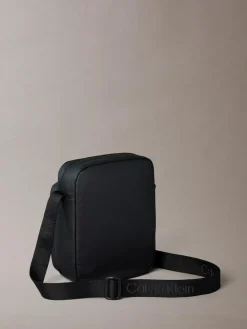 Calvin Klein Black Puffer Utility Reporter Bag^ Bags