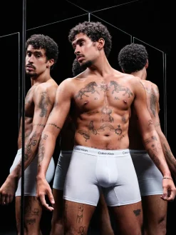 Calvin Klein Icon Cotton Stretch Boxer Briefs 3 Pack^ Underwear|Underwear