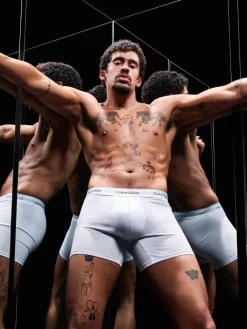 Calvin Klein Icon Cotton Stretch Boxer Briefs 3 Pack^ Underwear|Underwear