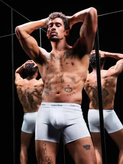 Calvin Klein Icon Cotton Stretch Boxer Briefs 3 Pack^ Underwear|Underwear