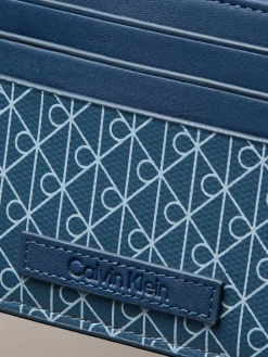 Calvin Klein Allover Monogram Logo Card Holder^ Wallets