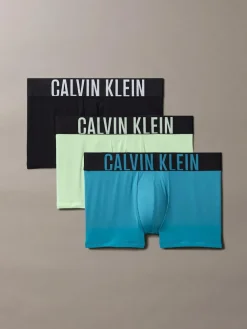 New Calvin Klein Blue Intense Power Micro Trunks 3 Pack