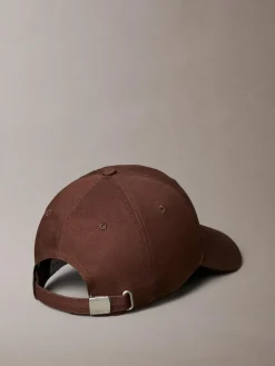 Calvin Klein Brown Logo Embroidery Baseball Cap
